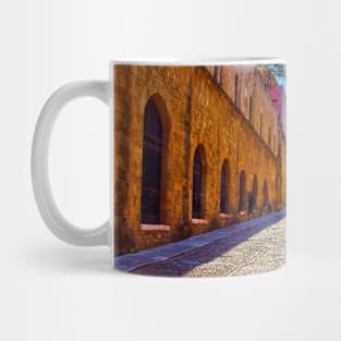 Cobbled street Mug